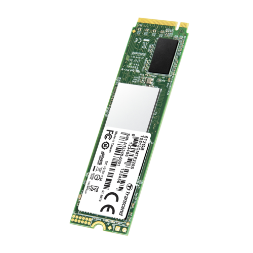 Твердотельный диск 512GB Transcend MTE220S, 3D TLC NAND, M.2, PCI-E 4x [ R/W - 2800/3500 MB/s]